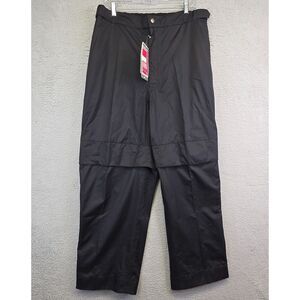 Tourney Pants Mens L Toray Waterproof Convertible Shorts Golf‎ Rain Pants 34x28